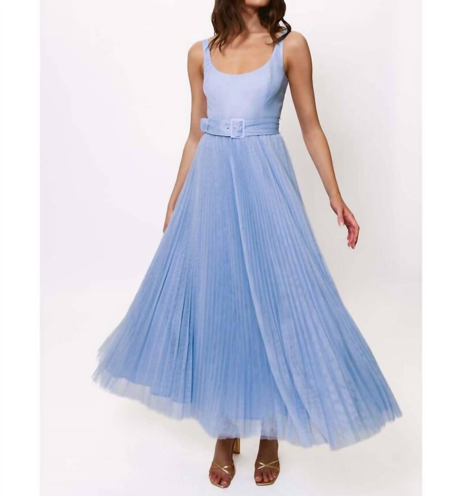 hutch Effy Cocktail Dress in peri - women's dress