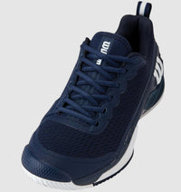 Wilson Men's Rush Pro 4.5 Shoe in navy blazer white - women's sneaker - alternate view