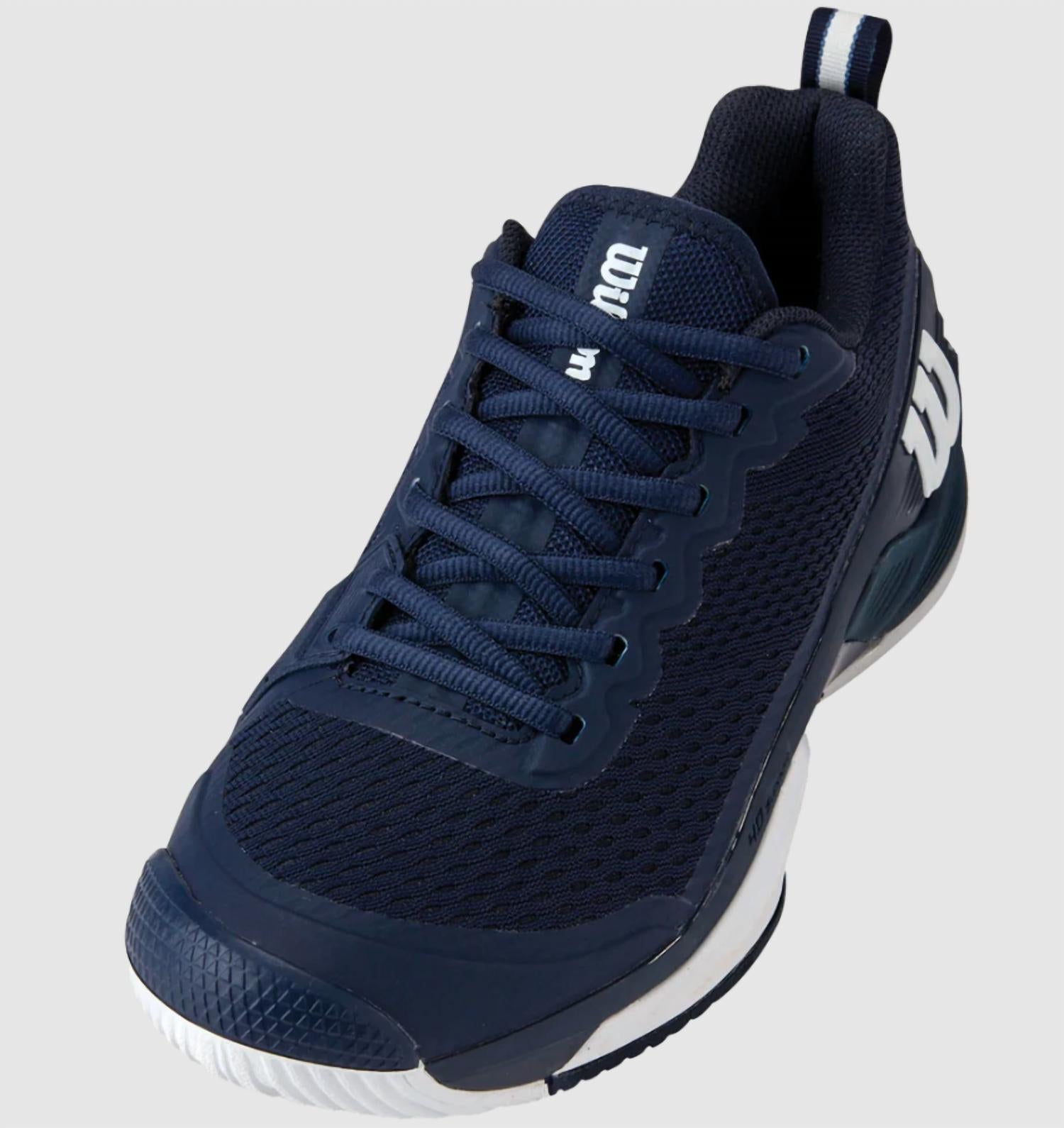 Wilson Men's Rush Pro 4.5 Shoe in navy blazer white - women's sneaker - alternate view