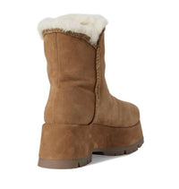 STEVE MADDEN Women's Tailor Boot in chestnut suede - women's shoe - alternate view