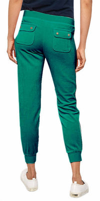 Women's Hatbox Laurex Crest Velour Zuma Pants S