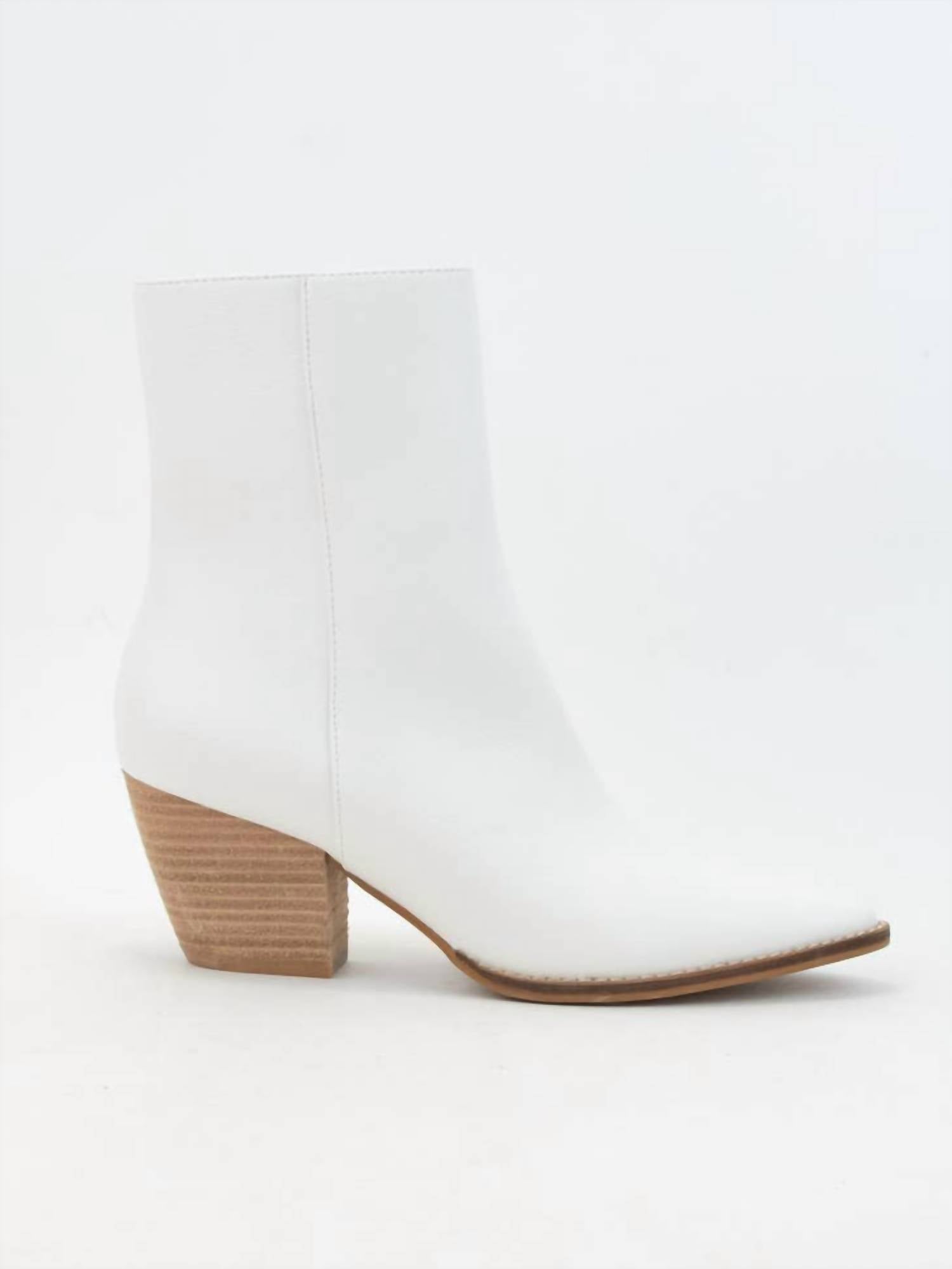 Ccocci - Women's Pointed Toe Arisa Ankle Boots