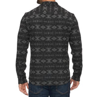 Flags & Anthem - Baker Long Sleeve Southwest Hero Knit Flannel Top