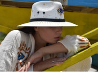 Pau Charly - Women's Cabo Evil Eye Beaded Hat