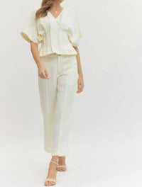 Entro - Front Patched Pocket Pants