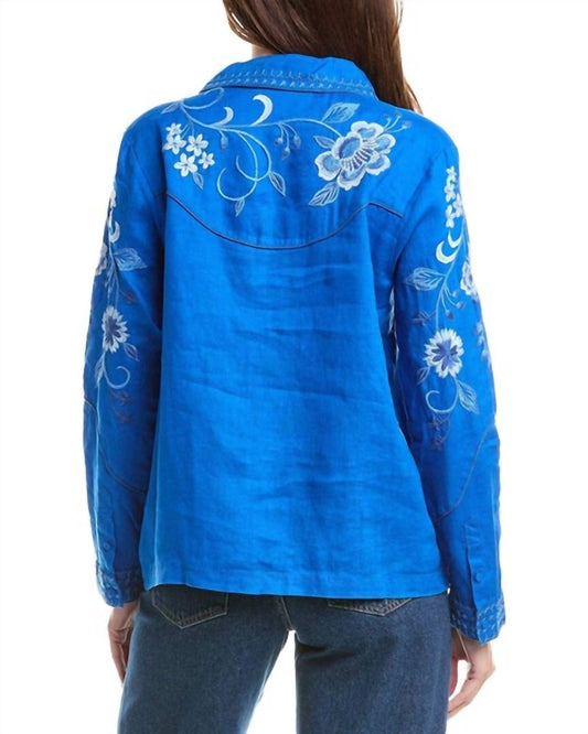 Johnny Was - WESTERN LINEN JACKET MADALEINA