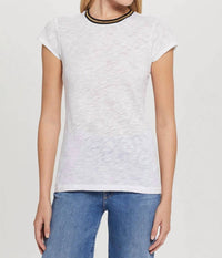 Goldie - Short Sleeve Tipped Ringer Tee