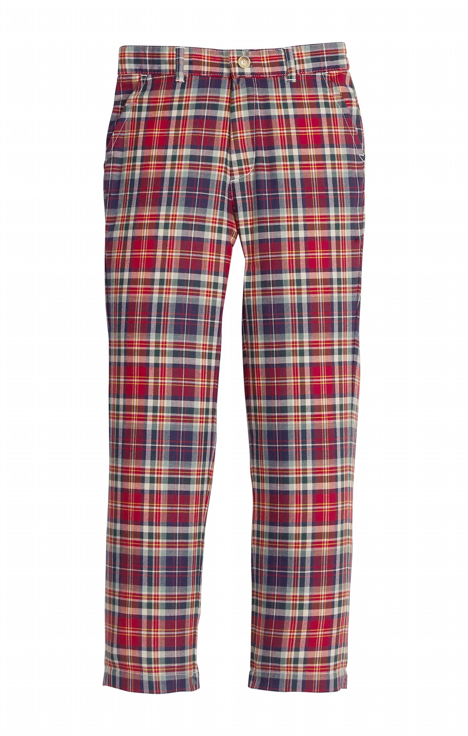 Little English - Boys' Middleburg Plaid Classic Pants