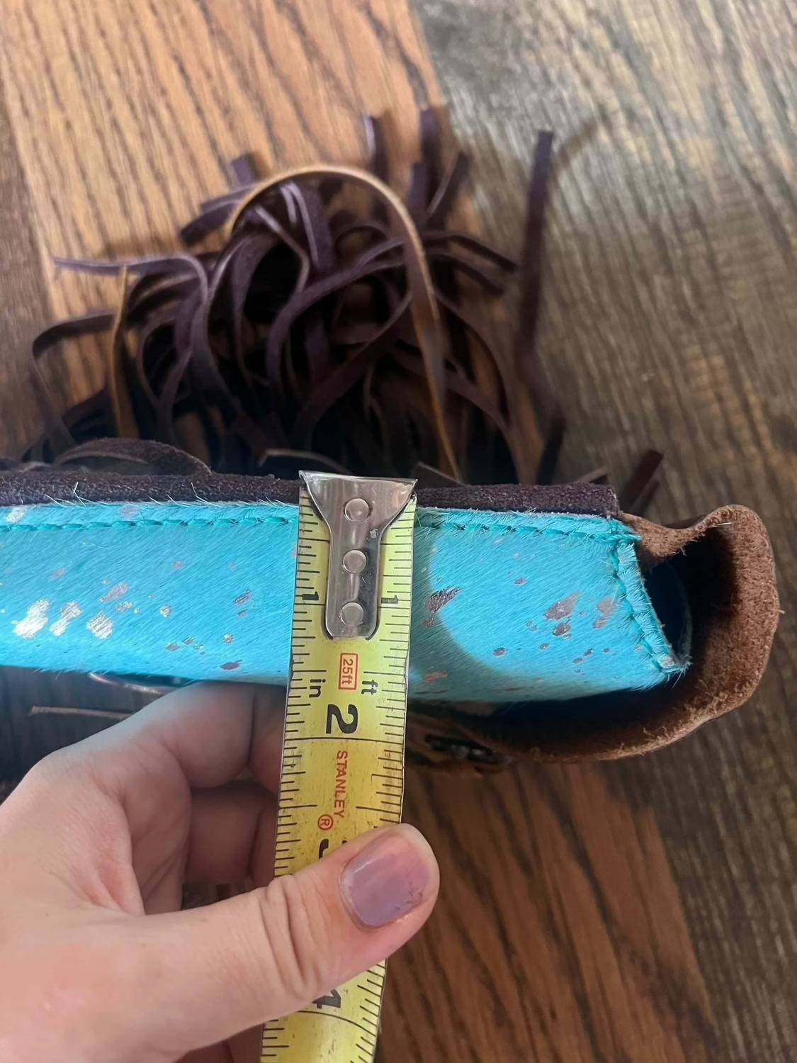 Showman - Women's Hair On Cowhide Saddle Bag