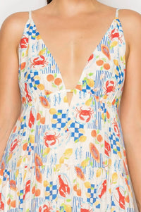 Meet Me In Santorini - Women's Mykonos Market Maxi Dress