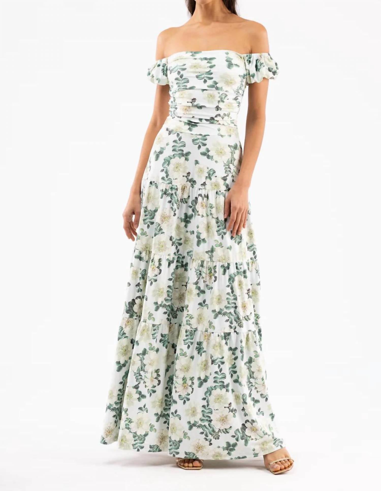 Smith & Quinn - The Valentina Off The Shoulder Maxi Dress