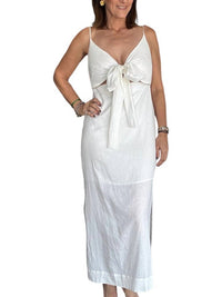 Dress To - Twisted Bust Cropped Dress
