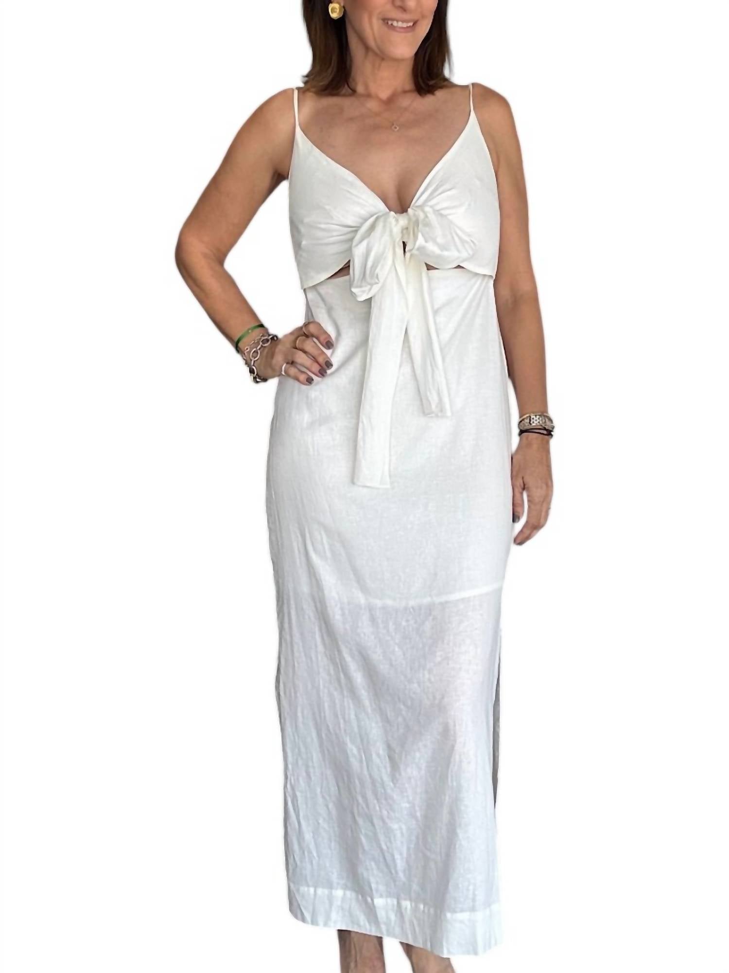 Dress To - Twisted Bust Cropped Dress
