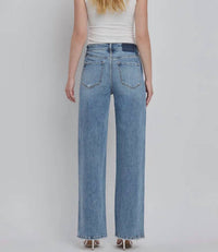 Vervet By Flying Monkey - Clare Super High Rise Wide Leg Jeans - Plus