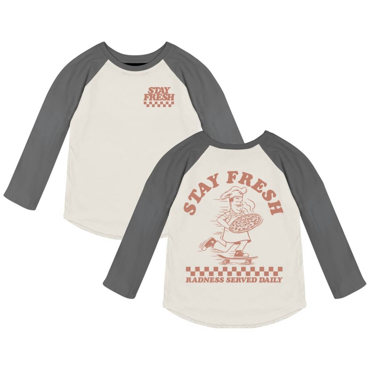 Tiny Whales - Boys' Stay Fresh Raglan Tee
