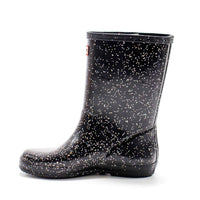 HUNTER Kids Original First Giant Glitter Rain Boots in black - kids' shoe - view 4