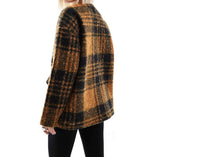 Native Youth - Boucle Toggle Checked Jacket