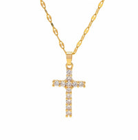 Chansuttpearls - The Reese Cross Pendant