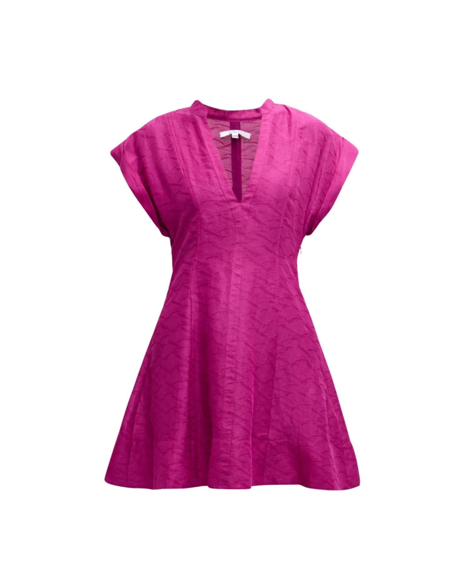 Derek Lam 10 Crosby - Christina Short Sleeve Mini Dress