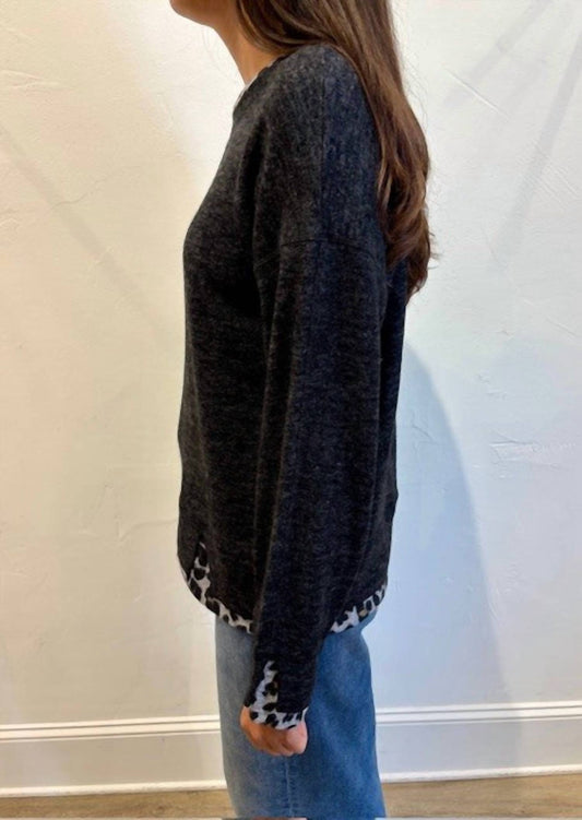 Nally & Millie - Crew Neck Long Sleeve Top