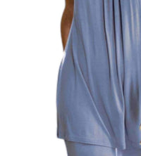 Yala - Delia Gathered Tank Organic Bamboo Pajama Set