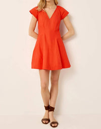 Marie Oliver - Nerissa V Neck Mini Dress