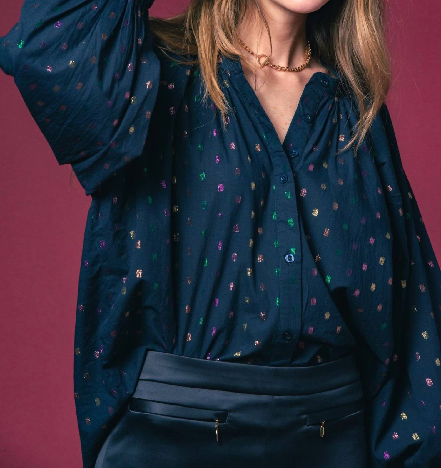The Shirt - Lurex Minka Shirt