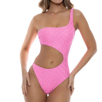 Luli Fama - Brilla One Shoulder Asymmetrical Bodysuit