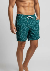 Duck Head - Men's Print Sailport Swim Short