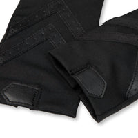 Isotoner - Women's Spandex Shortie Glove With Chevron Detail