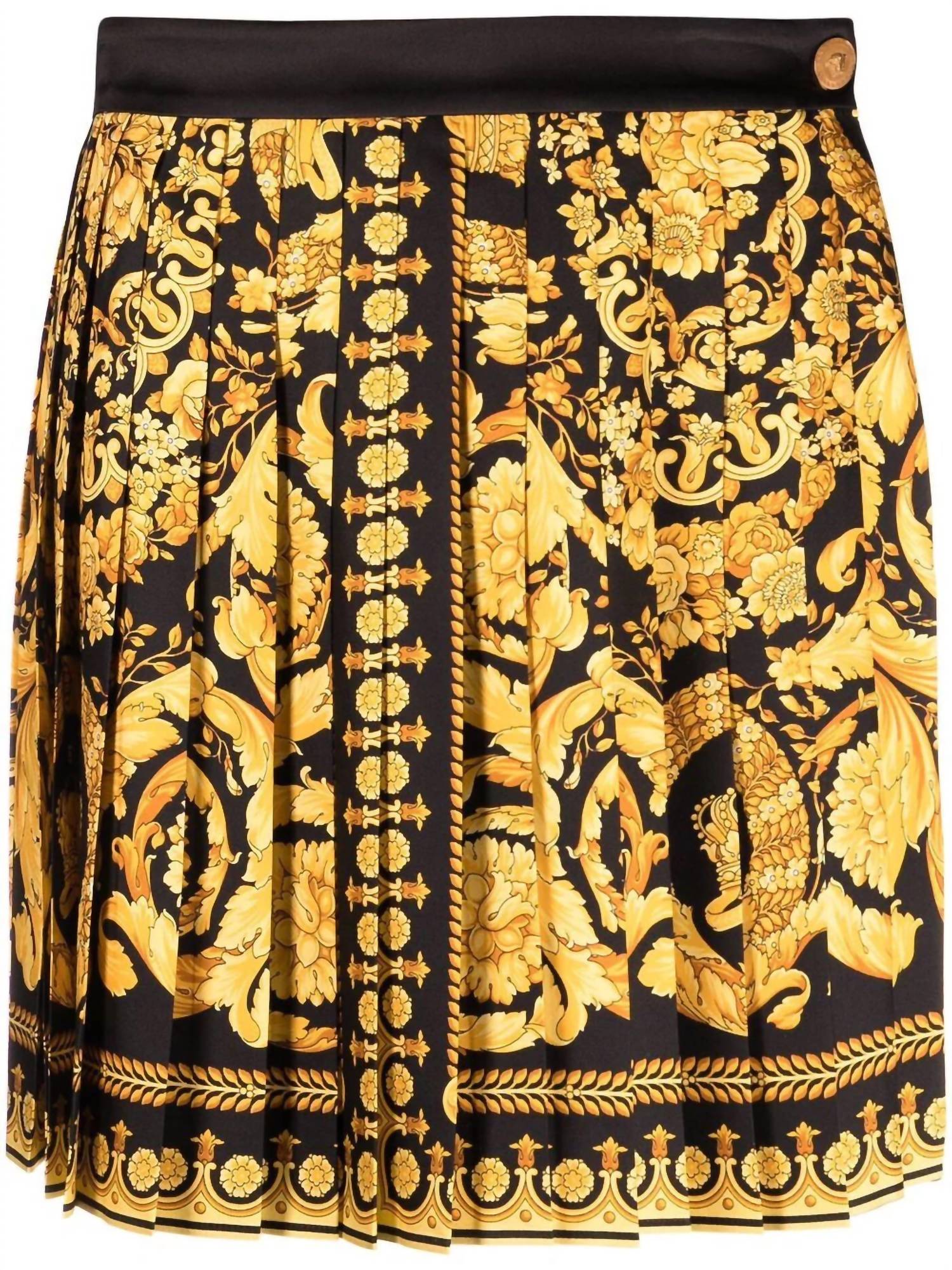 Versace - Barocco Pleated Skirt