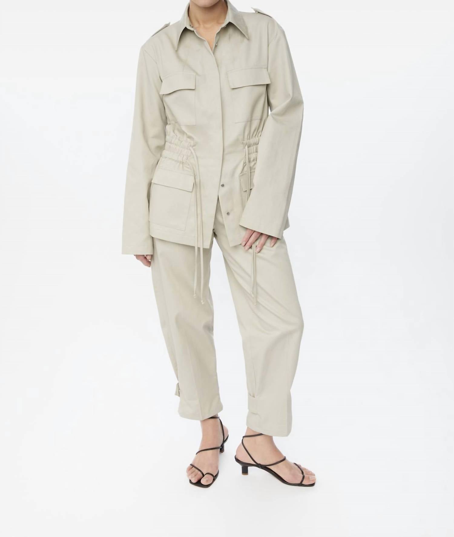 Dāl The Label - Canvas Cotton Utility Jacket