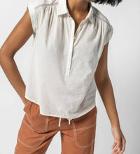 Lilla P - Women's Easy Yoke Blouse
