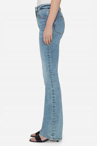 FRAME Reboot High Rise Jeans in blue - women's jeans - view 4