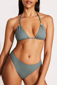 Vitamin A - California High Leg Bikini Bottom