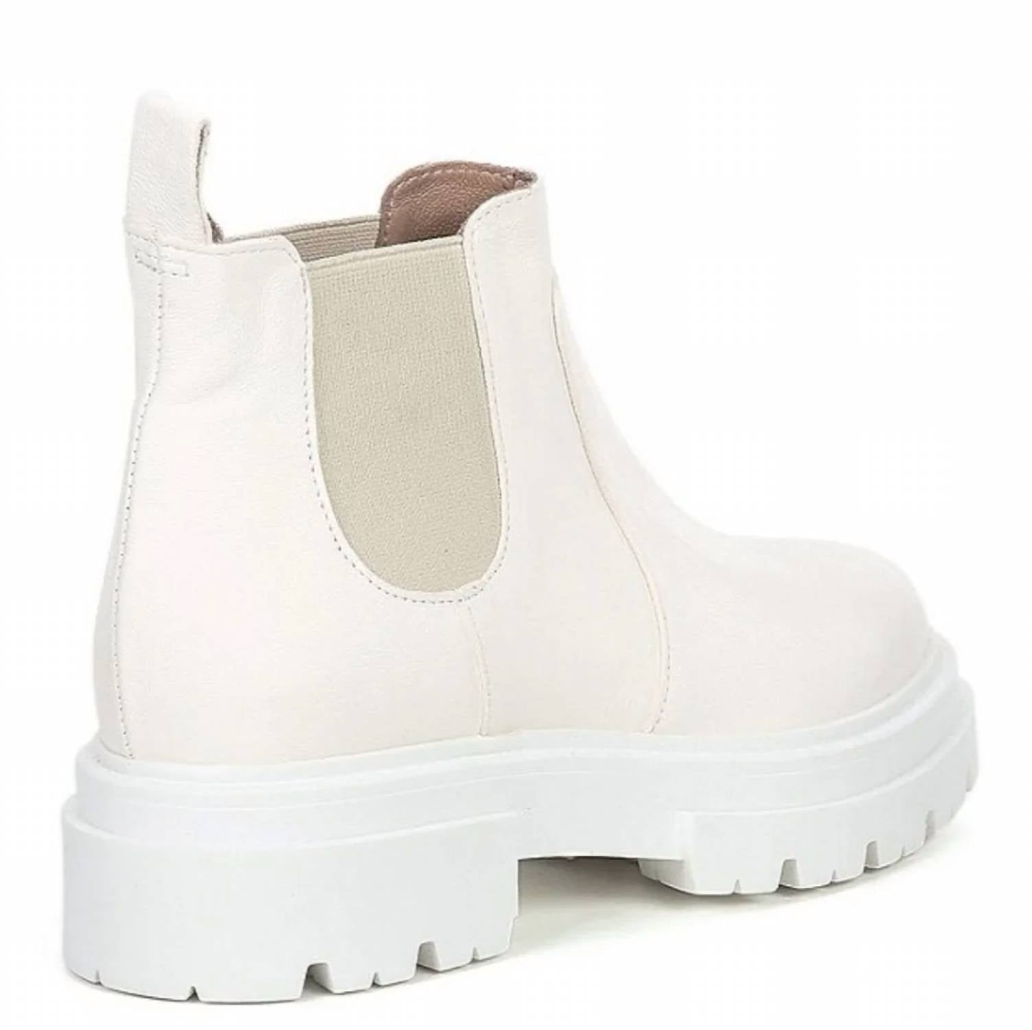 Free People Women's Lola Bootie in white - women's shoe - alternate view