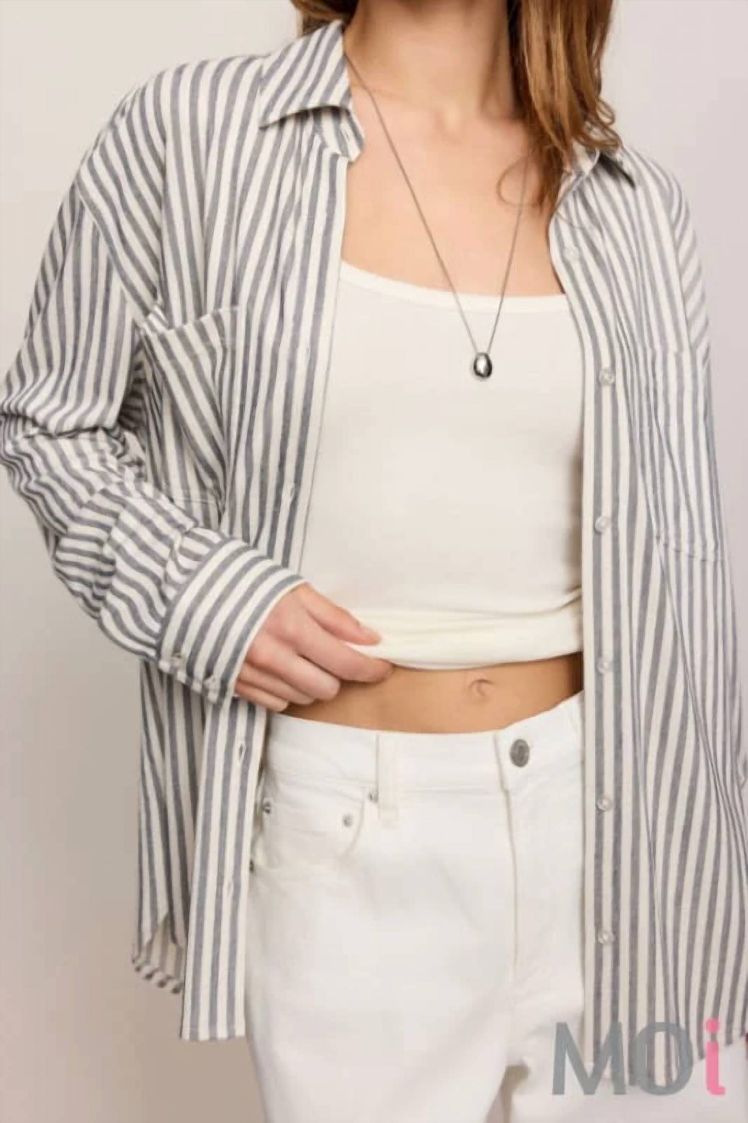 Z Supply - Reese Button Up Stripe Top