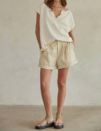 By Together - Soren Wide Leg Shorts