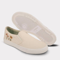 Mykos Women's Piper Slip-on Shoe in cream - women's sneaker - view 9