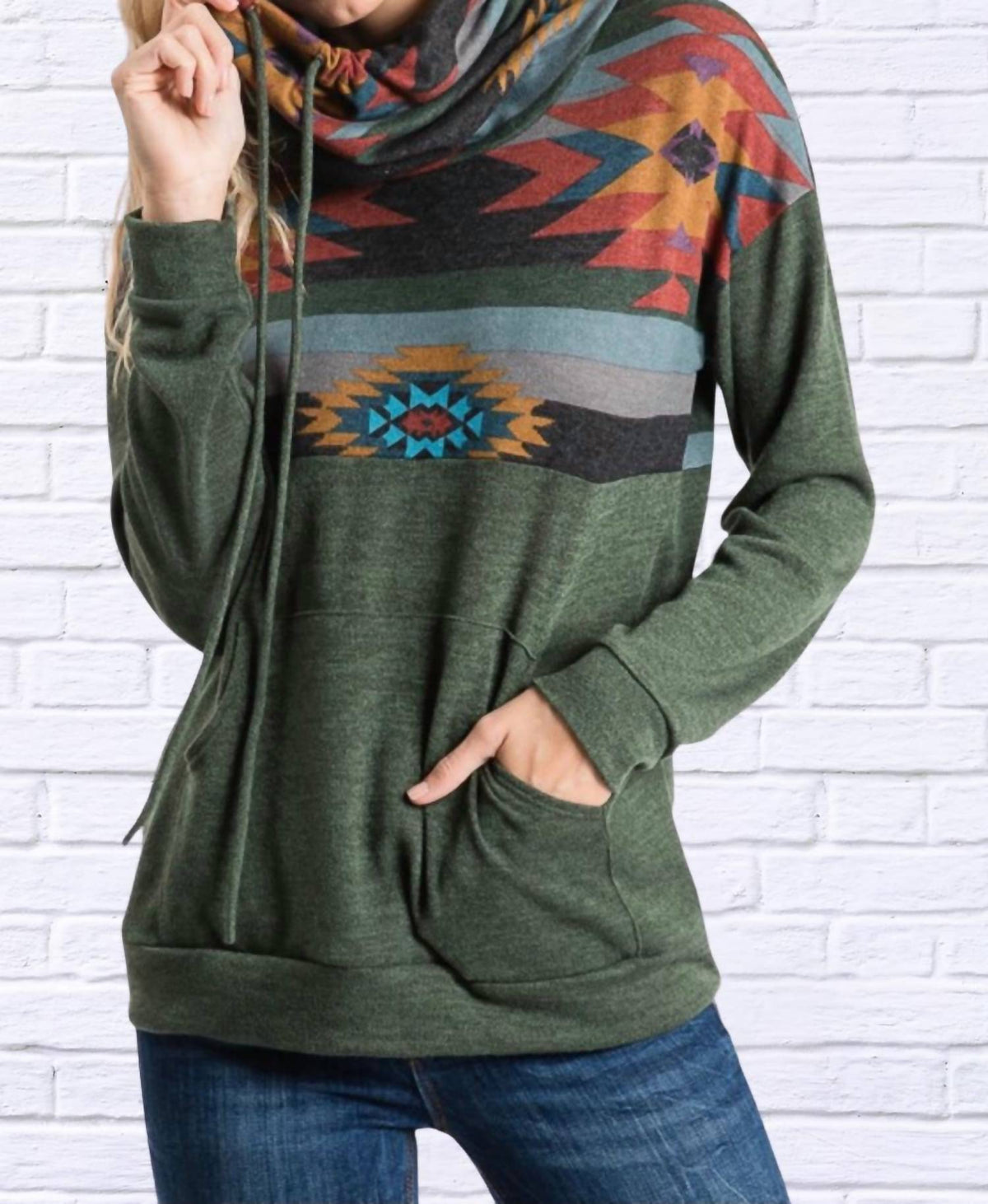 7Th Ray - Diva Usa Amanda Turtle Neck Top