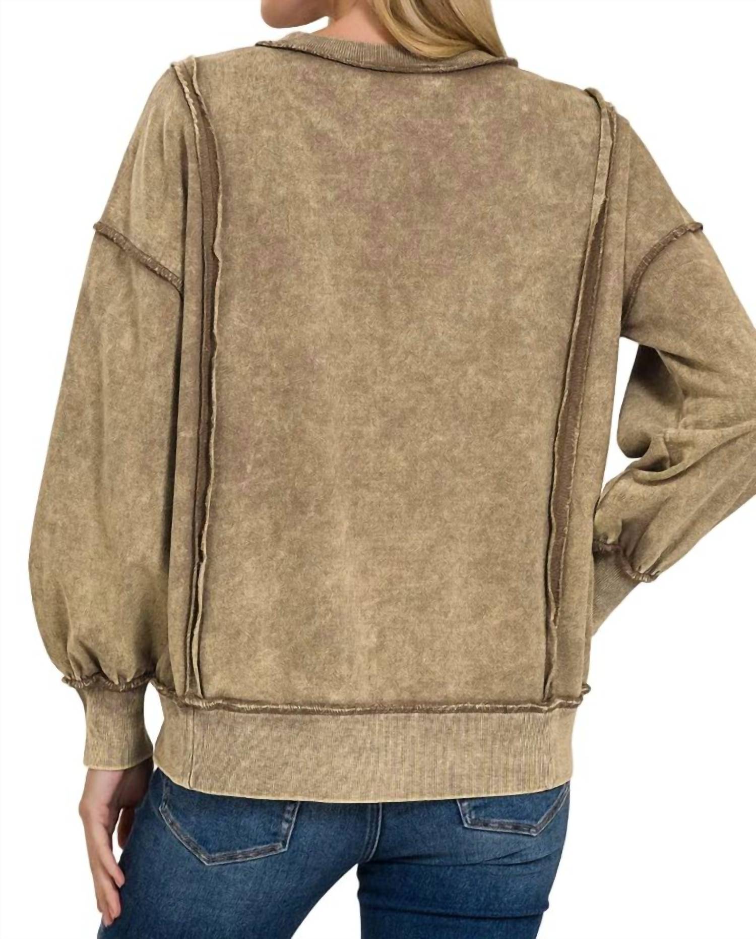 Zenana - Avery Pullover Sweater