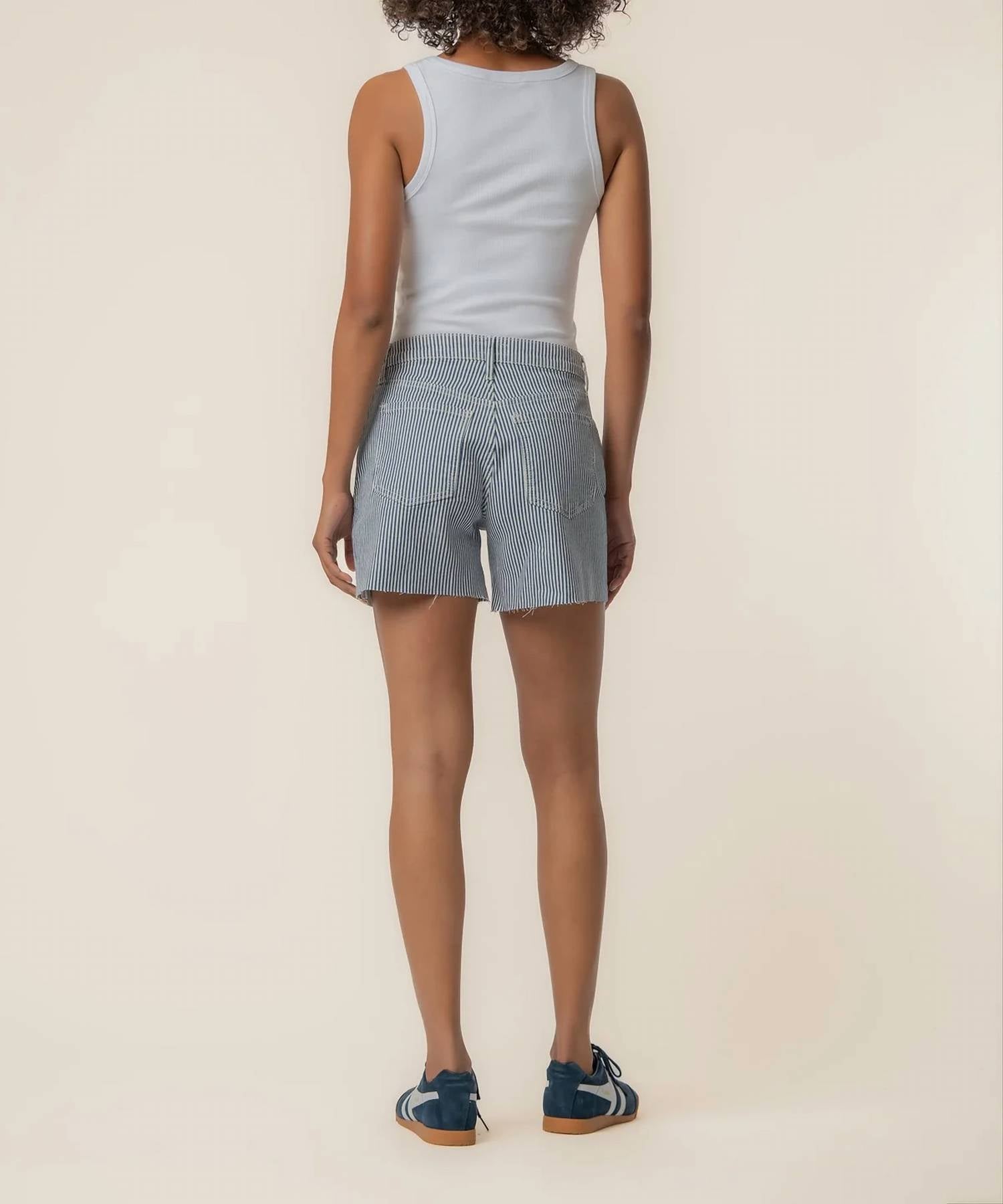 Kut From The Kloth - Jane Railroad Stripe Short