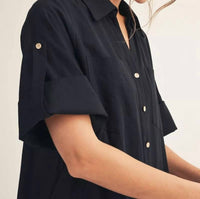 Jodifl Into The Night Dress in black - women's dress - alternate view