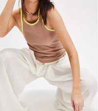 Free People - Only One Solid Ranger Tank Top