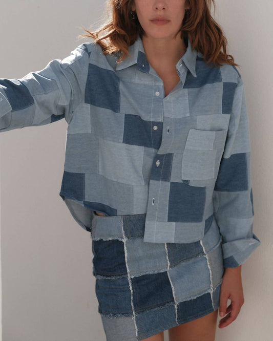 Cissa - Denim Belle Button Down Shirt