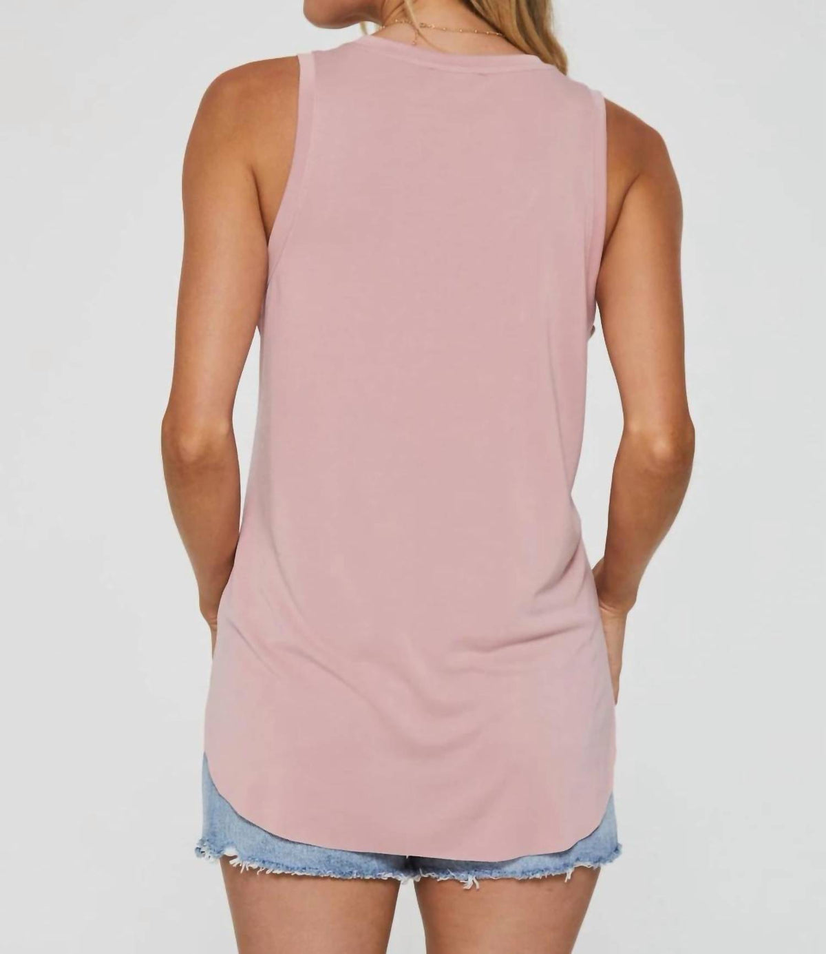 Another Love - Esther Breast Pocket Tank Top