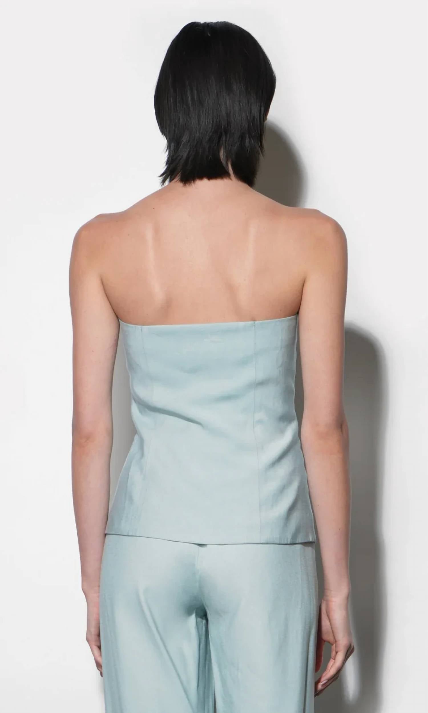 Greylin - Yuri Strapless Vest Top