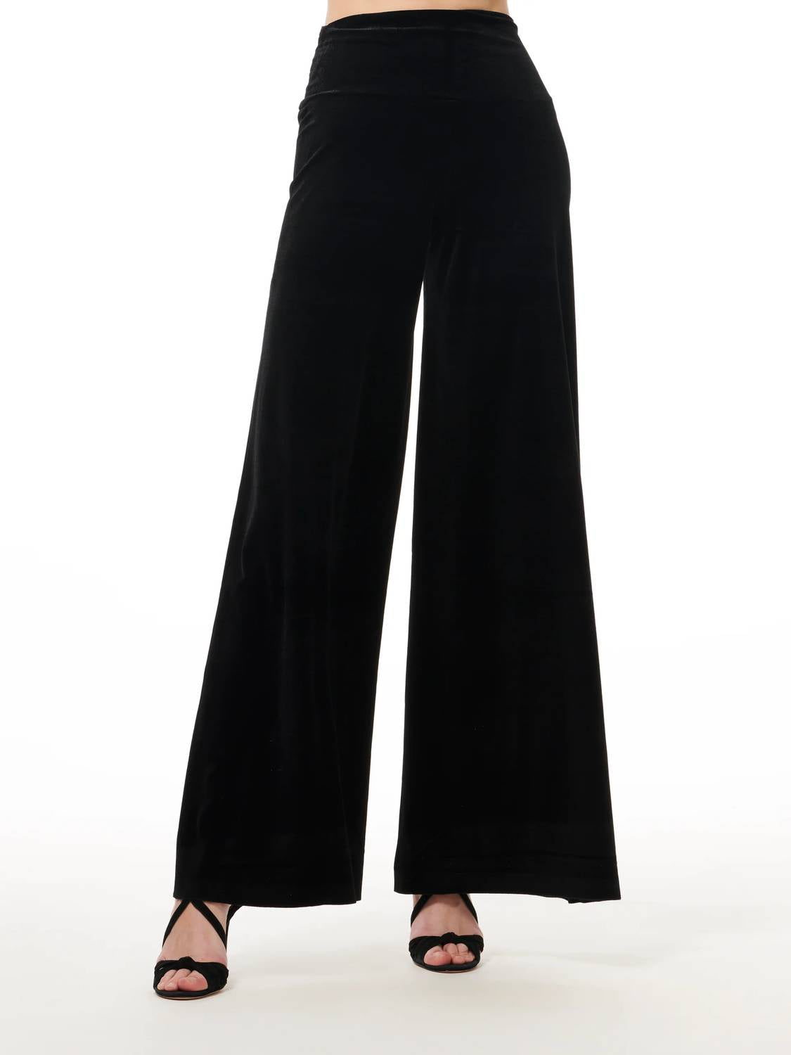 Emily Shalant - Stretch Velvet Pants