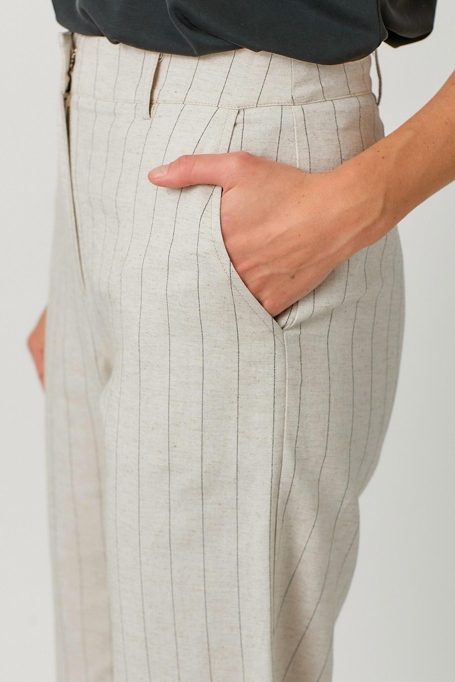 Mystree - Pin Stripe Tailored Trousers