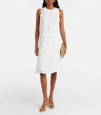 DOROTHEE SCHUMACHER Light Volumes Dress in white - women's dress